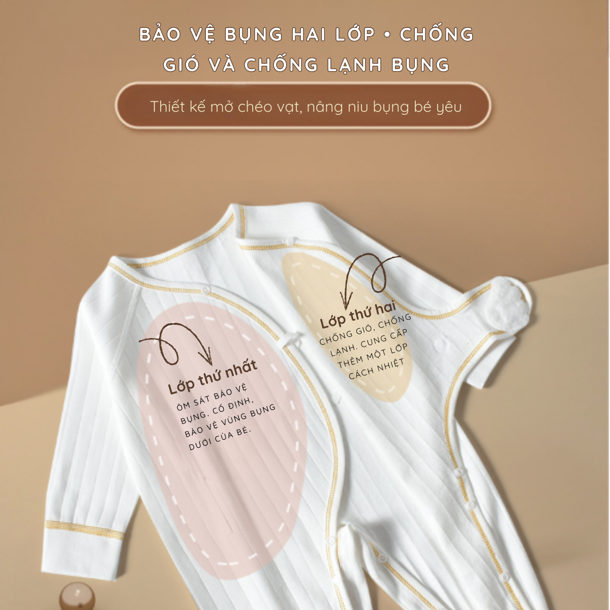 Set quà tặng quần áo sơ sinh TuomaKids 16 món cho bé 0 - 3m - Ảnh 7